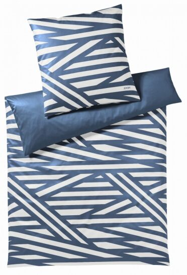Joop pościel mako-satin Cross blau 4102 135x200