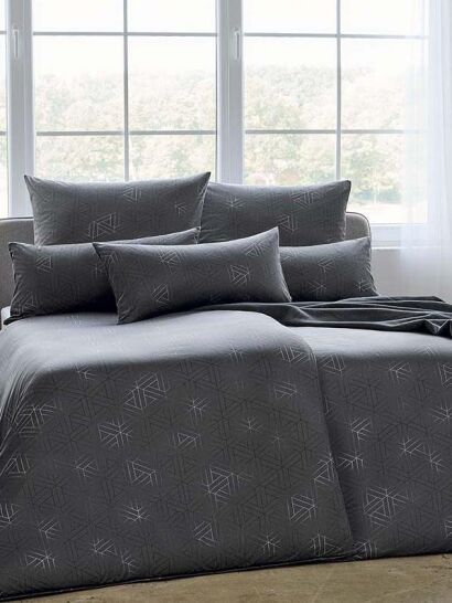 Estella mako-jersey Pippa anthrazit 6898 155x200