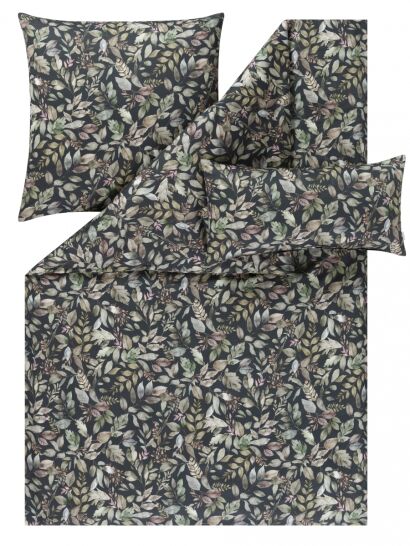 Estella mako-satin Nadia anthrazit 7956 155x200