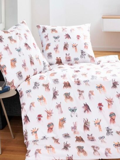 Janine pościel mako-satin Modern art  42153 135x200