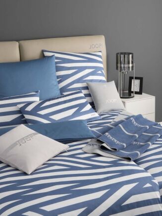 Joop pościel mako-satin Cross blau 4102 155x200 - 2