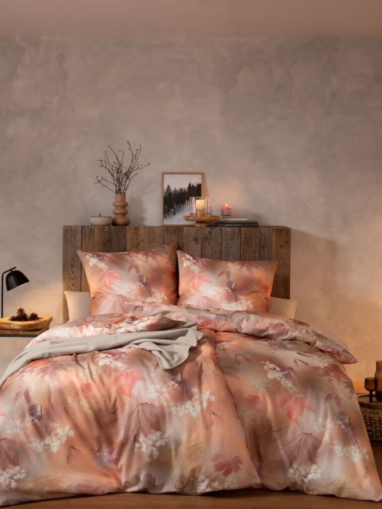 Estella pościel flanelowa Chestnut 4452 200x220 + 2*70x80