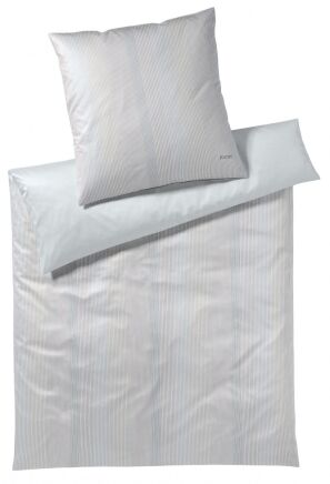 Joop poszewka mako-satin Groove silber 4107 40x80, 80x80 - 2