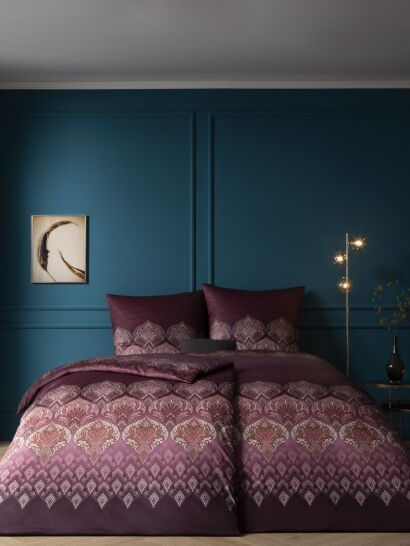 Estella mako-jersey Sophia aubergine 6347 155x200