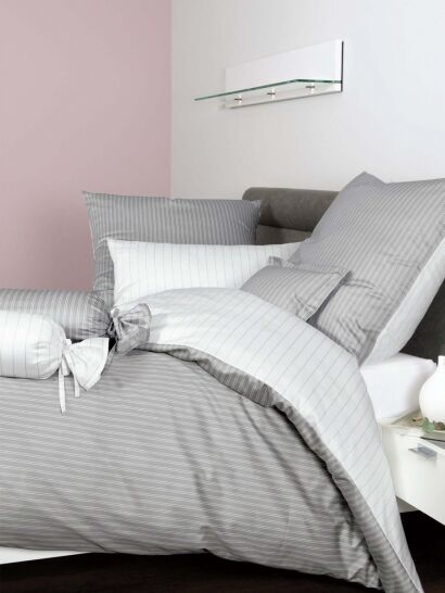 Janine mako-satyna modernClassic vulkan w paski 3936 155x200